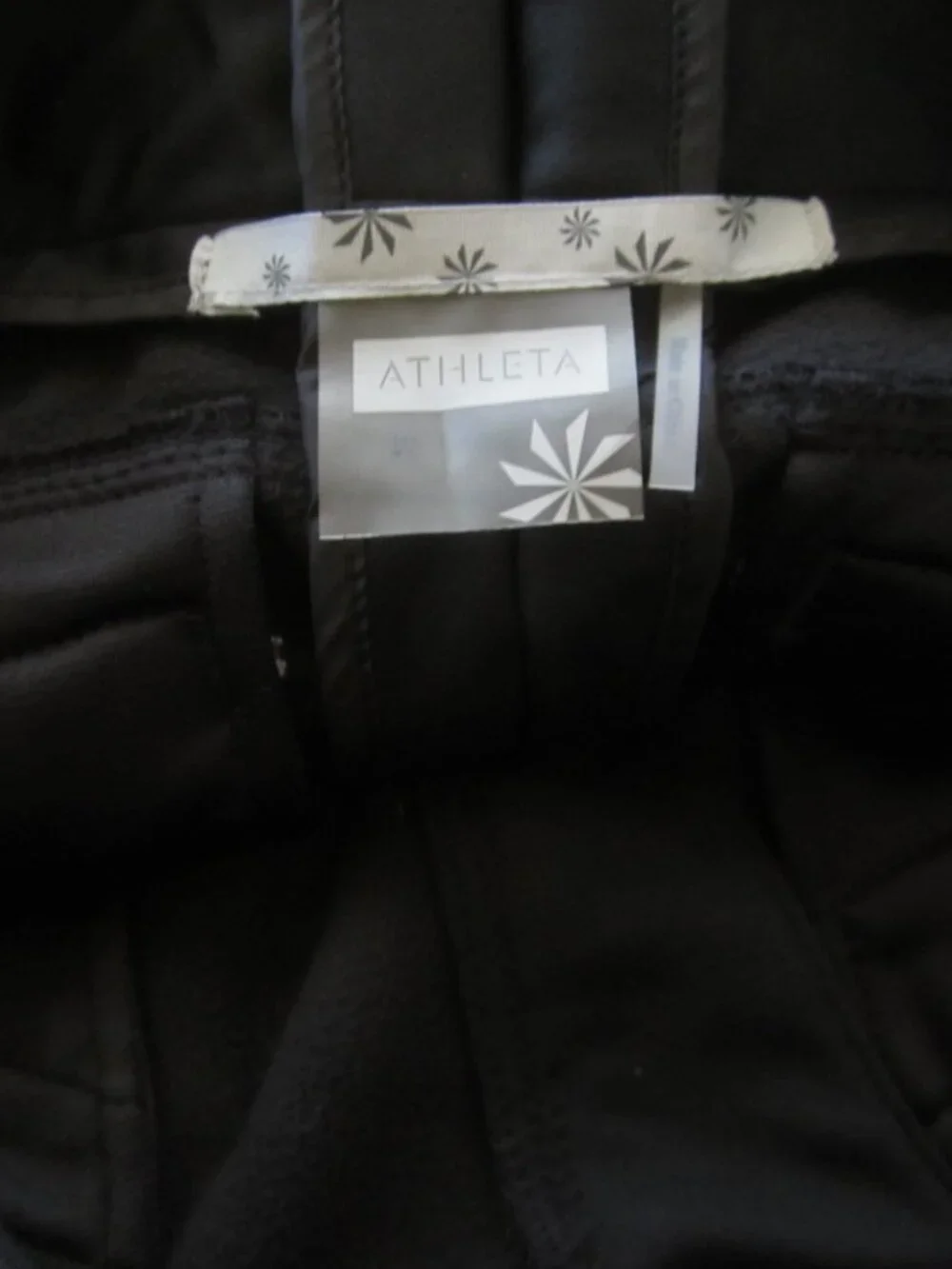 Athleta Womens Size 8T 8 Tall Black Ski Snowboard Pants Fleece Lined Fall Line